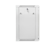 LANBERG Szafa instalacyjna wisząca 19'' 15U 600X450mm szara (drzwi szklane) WF01-6415-10S - 455396 - zdjęcie 4